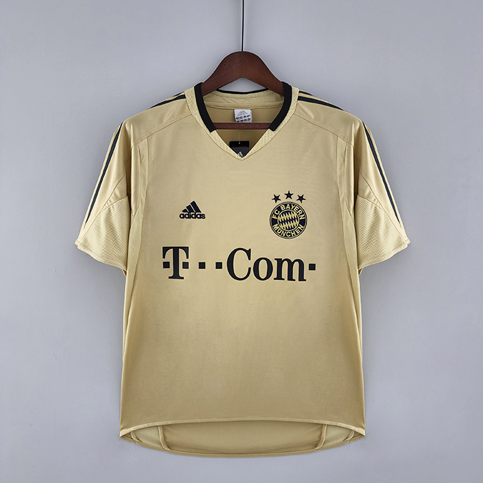 Retro 04/05 Bayern Munich away Jersey version short sleeve-5125588