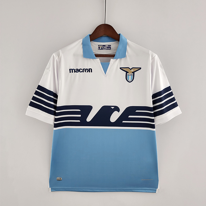 Retro 18/19 Lazio home White Blue Jersey version short sleeve-7559631
