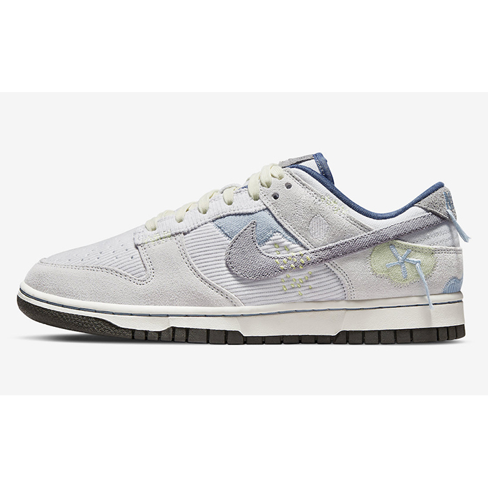 SB Dunk Low “Bright Side” Running Shoes-Dark Gray-2286487