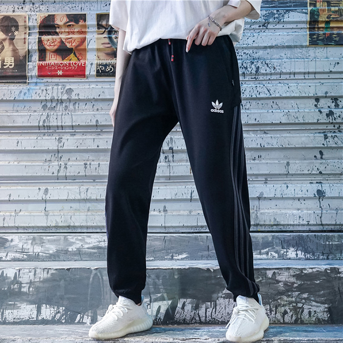 Fashion Casual Long Pants-Black-5765242