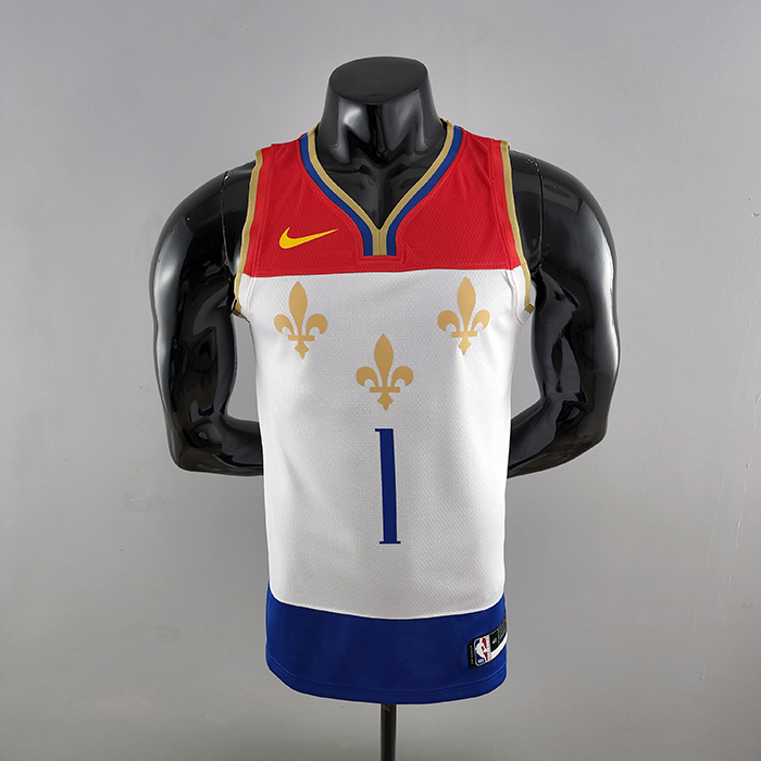 2020 New Orleans Pelicans WLLIAMSIN#1 Urban Edition NBA Jersey-386503