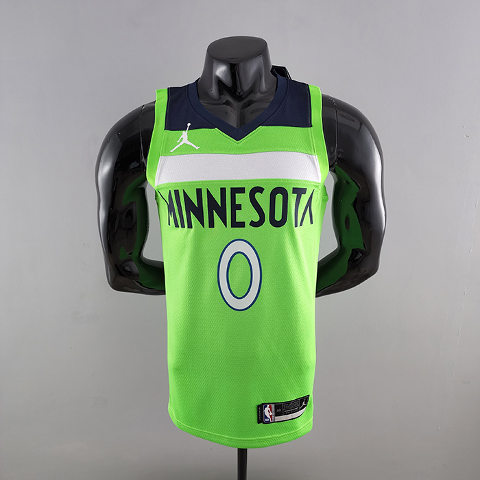 Minnesota Timberwolves RUSSELL#0 Air Jordan NBA Jersey-3990486
