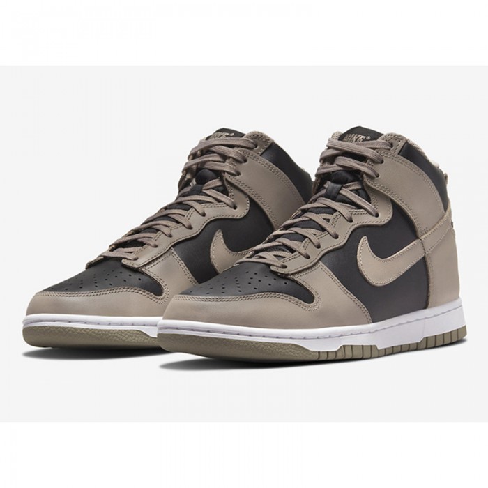 SB Dunk High“Moon Fossil”High Running Shoes-Brown/Black-2516655