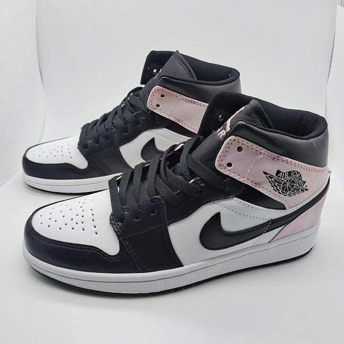 Air Jordan 1 Low AJ1 High Running Shoes-Black/White-4108368