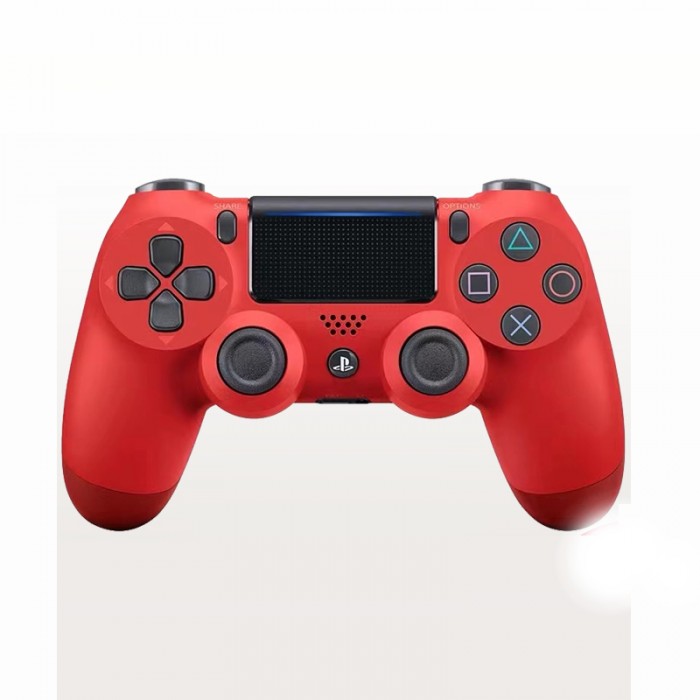 New PS4 PRO Gamepad PC PC version IOS mobile wireless Bluetooth steam controller-Red-9582957