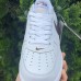 Air Force 1 AF1 Running Shoes-White/Brown-2250941