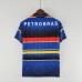Retro 1995 flamengo third away Blue Red Jersey short sleeve-4225401