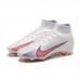 Air Zoom Mercurial Superfly IX Elite FG High Soccer Shoes-White/Red-6130194