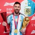 2022 World Cup Argentina 3-Star Home MESSI 10 Blue White Jersey Kit short sleeve (player version)-6106747