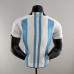 2022 World Cup Argentina 3-Star Home MESSI 10 Blue White Jersey Kit short sleeve (player version)-6106747