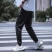Fashion Casual Long Pants-Black-3398389