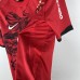 Retro 11/12 Corinthians Third Away Red Jersey Kit short sleeve-1904116
