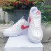 AIR FORCE 1‘07 AF1 Running Shoes-White/Orange-5331636