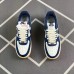 Air Force 1'07 LV8 College Pack Midnight Navy Running Shoes-White/Navy Blue-2550542