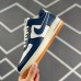 Air Force 1'07 LV8 College Pack Midnight Navy Running Shoes-White/Navy Blue-2550542