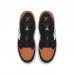 Air Jordan 1 AJ1 Low Running Shoes-Black/Orange-3762105