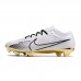 Air Zoom Mercurial Superfly IX Elite FG Soccer Shoes-White/Black-9254929