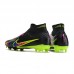 Air Zoom Mercurial Superfly IX Elite FG High Soccer Shoes-Black/Green-4259540