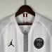 Retro 18/19 Paris Saint-Germain PSG White Jersey Kit short sleeve-2393435
