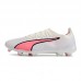 Ultra Ultimate FG Soccer Shoes-White/Pink-9308070