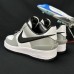 Air Force 1 Big Swoosh Running Shoes-White/Gray-5196017