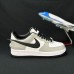 Air Force 1 Big Swoosh Running Shoes-White/Gray-5196017