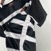 Retro 15/16 Corinthians Away White Black Jersey Kit short sleeve-8727781