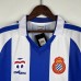 Retro 84/89 Espanyol Home White Blue Jersey Kit short sleeve-270011