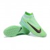 Phantom GX Elite DF Link TF High Soccer Shoes-Light Green/Black-1744611