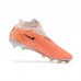 Phantom GX Elite FG High Soccer Shoes-Orange/Gray-1148226