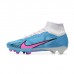 Air Zoom Mercurial Superfly IX Elite FG High Soccer Shoes-Blue/White-6503128