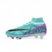 Air Zoom Mercurial Superfly IX Elite FG High Soccer Shoes-Blue/Purple-6483363