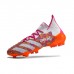 PREDATOR FREAK .1 FG High Soccer Shoes-White/Orange-3755270
