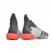PREDATOR FREAK .1 TF High Soccer Shoes-Gray/Black-4510104