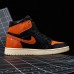 Air Jordan Retro High Og Shattered Backboard 3.0 Running Shoes-Black/Orange-9232040