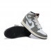 Air Jordan Retro 1 HIGH OG Washed Black Running Shoes-White/Gray-8394203