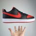 AIR FORCE 1 AF1 Court Borough Low Recraft Running Shoes-Black/Red-7145163