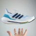Uitra Boost 21 Running Shoes-White/Blue-375319