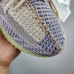 Yeezy Boost 350 V2 Running Shoes-Khaki/Blue-3860282