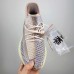 Yeezy Boost 350 V2 Running Shoes-Khaki/Blue-3860282
