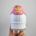 Superstar Running Shoes-White/Red-9235363