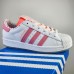 Superstar Running Shoes-White/Red-9235363