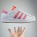 Superstar Running Shoes-White/Red-9235363