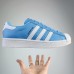 Superstar Running Shoes-Blue/White-8457763