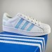 Superstar Running Shoes-White/Blue-1530656