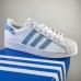 Superstar Running Shoes-White/Blue-9544143