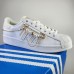 Superstar Running Shoes-White/Gold-8931048