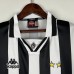 Retro 96/97 Juventus Home Black White Jersey Kit short sleeve-2246528