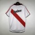 Retro 00/01 River Plate Home White Red Jersey Kit short sleeve-9389096