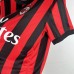 Retro 17/18 AC Milan Home Black Red Jersey Kit short sleeve-3506975